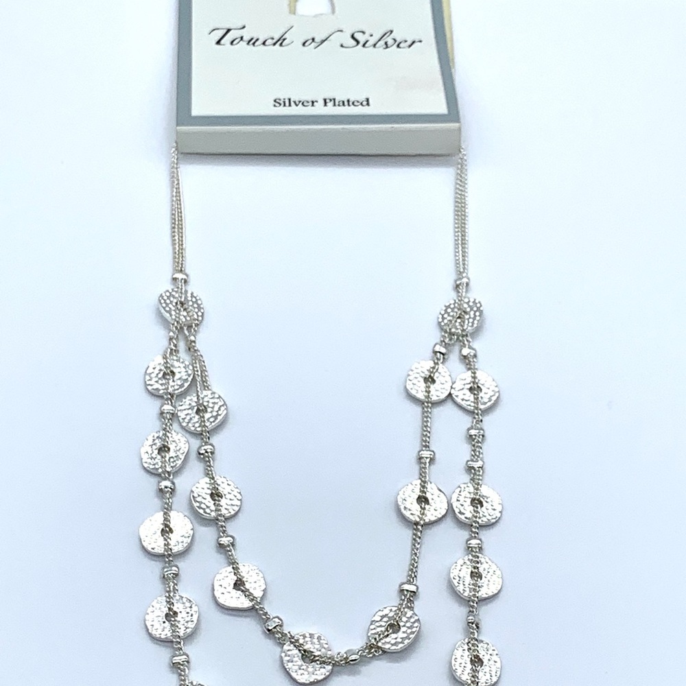 Touch of silver. Silver plated